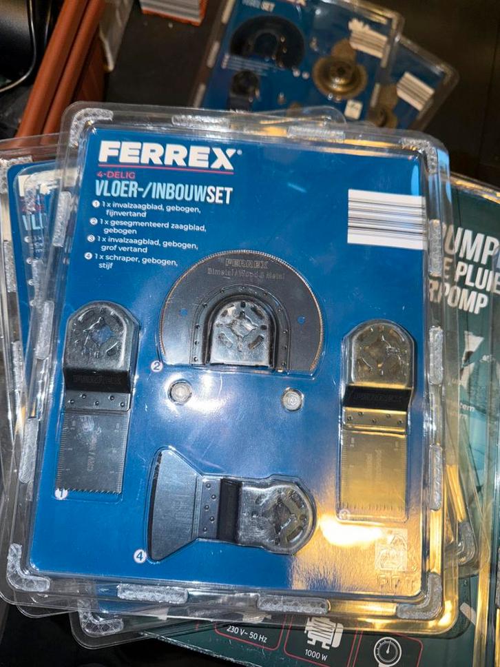 Ferrex Vloer-/Inbouwset - Nieuw, Doe-het-zelf en Verbouw, Gereedschap | Machine-onderdelen en Toebehoren, Nieuw, Ophalen of Verzenden