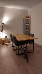 Mooie eettafel, kan nog een ronde mee., Huis en Inrichting, Tafels | Eettafels, Ophalen, Gebruikt, 50 tot 100 cm, Vijf personen of meer