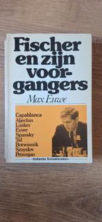 Fischer en zijn voorgangers - Max Euwe, Boeken, Sportboeken, Ophalen of Verzenden, Gelezen