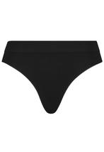 Dames brazilian zwart ribbed naadloos maat XS, Hema, Ophalen of Verzenden, Zwart, Slip