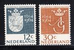 3221 - Nederland nvph 816/817 postfris , 350 jaar universite, Postzegels en Munten, Verzenden, Na 1940, Postfris
