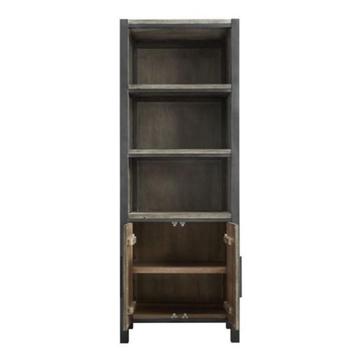 Haluta - Boekenkast Morandi - 72x40x195 - Grijs beschikbaar voor biedingen