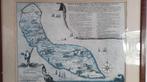 Oude landkaart van Curacao, Roggeveen 1680. S42, Ophalen of Verzenden