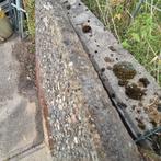 zware betonnen  funderingsplaat tegel  afm 102x100x6 cm, Doe-het-zelf en Verbouw, Tegels, Ophalen, 60 cm of meer, Gebruikt, 10 m² of meer