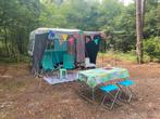 Buitenkans! Volledig opgeknapte retro caravan, Caravans en Kamperen, Caravans, 2 aparte bedden, Treinzit, Tot en met 3, Knaus
