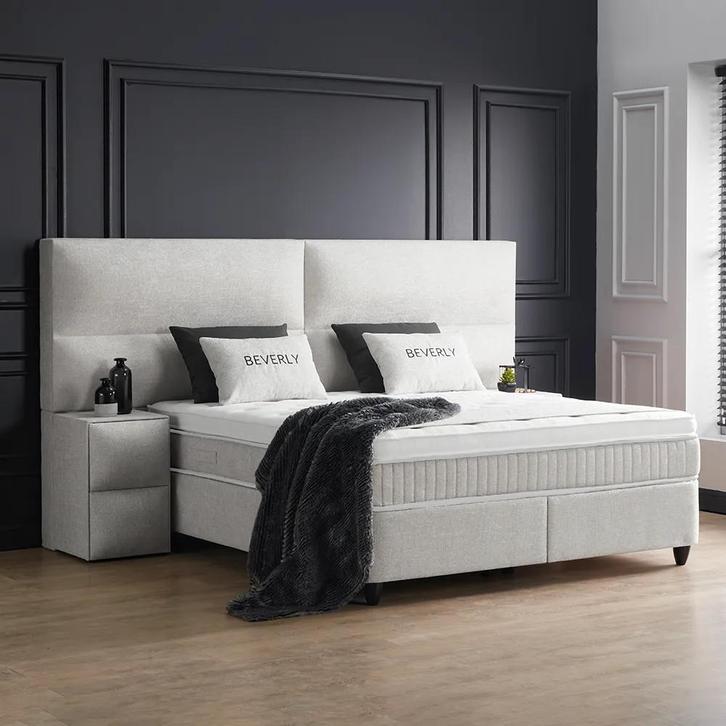 Opbergbed Beverly ABC bedding kwaliteit snel leverbaar, Huis en Inrichting, Slaapkamer | Bedden, Nieuw, Tweepersoons, 180 cm, 200 cm