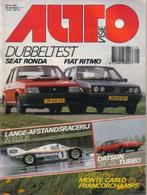 Autovisie 11 1983 : Datsun 280ZX Turbo - Fiat Ritmo 60, Ophalen of Verzenden, Gelezen, Algemeen