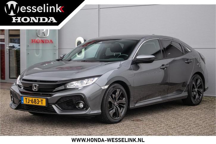 Honda Civic 1.6 i-DTEC Elegance -Nav | Ad. cruise | Clima |, Auto's, Honda, Te koop, Civic, ABS, Achteruitrijcamera, Adaptive Cruise Control
