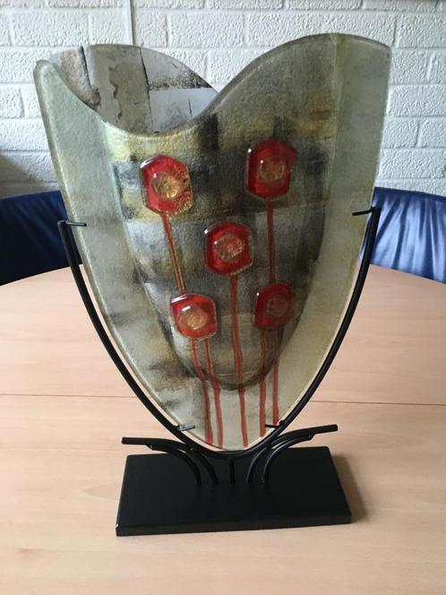 Vaas “Glas-Art”, Antiek en Kunst, Kunst | Overige Kunst, Ophalen