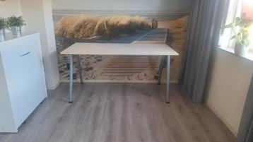 Bureau  / eettafel 80x160cm wit IKEA "galant "