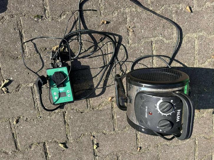 Palma Bio Green Kachel, Tuin en Terras, Terrasverwarmers, Gebruikt, Elektrisch, Vloer, Ophalen