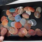 Lot met half fabrikaten agaat cabochons, Ophalen of Verzenden