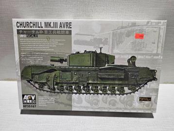 AFV club Churchill Mk.III modelbouwtank beschikbaar voor biedingen