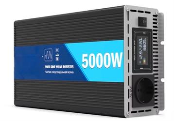 5000W Pure Sinus Omvormer 12V naar 230V - Nieuw beschikbaar voor biedingen