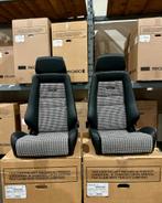 Recaro Classic LX Leder pepita zwart kuipstoel sportstoel, Ophalen of Verzenden