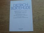 DIETRICH BUXTEHUDE -  MAGNIFICAT ANIMA MEA, Muziek en Instrumenten, Bladmuziek, Zang, Gebruikt, Ophalen of Verzenden, Artiest of Componist