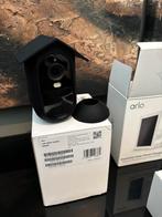 Arlo Essential cam gen2 met Arlo zonnepaneel, Audio, Tv en Foto, Videobewaking, Ophalen, Zo goed als nieuw