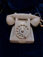 Retro Crème PTT Telefoon met Draaischijf type Ericsson Ruen, Ophalen of Verzenden, Gebruikt, Met draaischijf