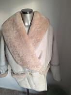 Vintage lammy coat aaraas maat 38, Ophalen of Verzenden, Zo goed als nieuw, Maat 38/40 (M), Bruin