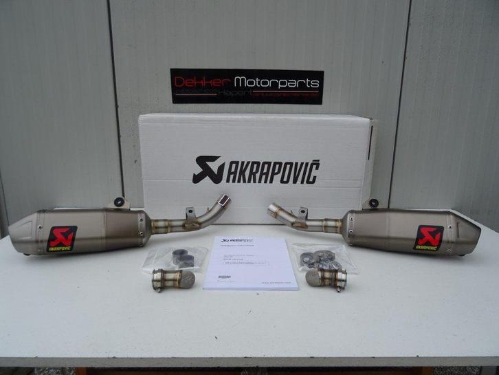 Akrapovic Slip-on Titatium Dempers Honda CRF450R / RX 2017, Motoren, Onderdelen | Honda, Nieuw, Ophalen of Verzenden