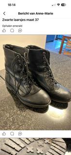 Zwarte laarsjes maat 37, Ophalen, Zwart, Boots, Gedragen