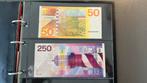 Album originele Nederlandse bankbiljetten. Mooie kwaliteit!, Setje, 250 gulden, Ophalen of Verzenden