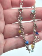 Zilveren armband hartjes 18.5cm, Verzenden, Gebruikt, Zilver, Zilver