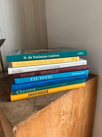 Kunstboeken / koffietafelboeken 8 stuks beschikbaar voor biedingen