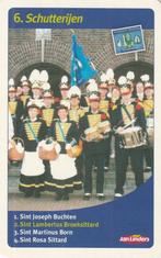 Kwartetkaart Sittard Schutterij Sint Lambertus Broeksittard, Verzamelen, Ophalen of Verzenden, Zo goed als nieuw, Speelkaart(en)