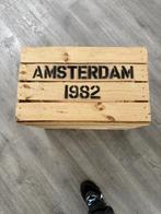 Fruitkisten Amsterdam 1982 50x40 hoogte 30cm, Minder dan 50 cm, 50 tot 100 cm, Harder Hout, Maria louiselaan 21 Naarden
