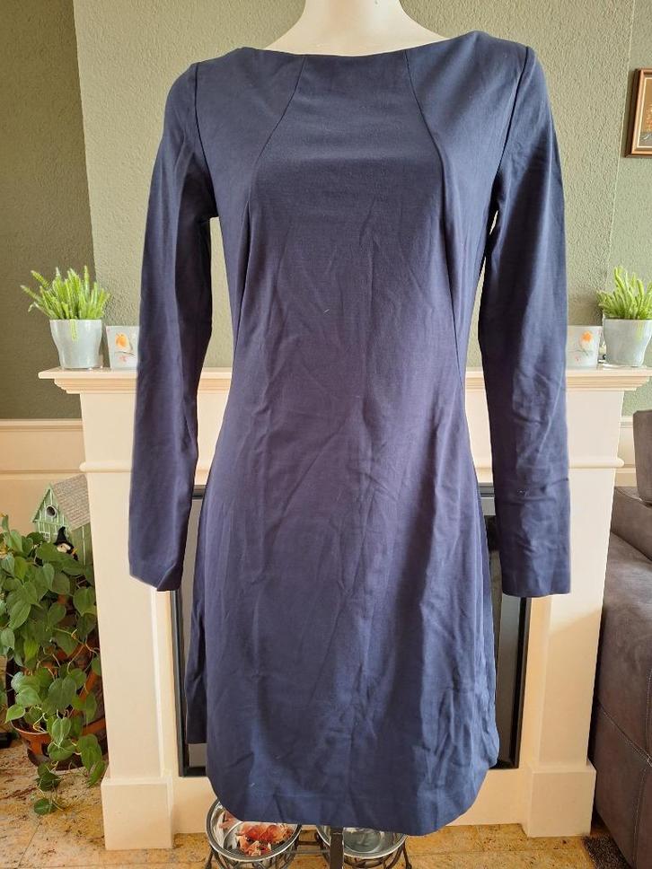 LaDress by Simone La Dress jurk S 36 gratis verzenden 2X, Kleding | Dames, Jurken, Zo goed als nieuw, Maat 36 (S), Blauw, Knielengte