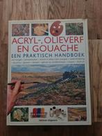 Acryl-, olieverf en gouache handboek, Ophalen of Verzenden, Gelezen, Tekenen en Schilderen, Lian Sidaway