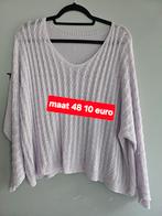 Maat 48, Kleding | Dames, T-shirts, Zwart, Maat 46/48 (XL) of groter, Ophalen of Verzenden, Zo goed als nieuw