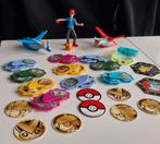 Pokémon pakket pikachu en ash pokemon flippo's armbandjes., Ophalen of Verzenden, Zo goed als nieuw