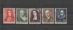 Nederland 1947, NVPH 490 t/m 494, Gestempeld., Verzenden, Na 1940, Gestempeld