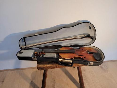 Antieke Nederlandse Viool, Muziek en Instrumenten, Strijkinstrumenten | Violen en Altviolen, Zo goed als nieuw, 4/4-viool, Ophalen of Verzenden