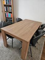 Complete eethoek met 4 stoelen, Huis en Inrichting, Tafels | Eettafels, Ophalen, Gebruikt, 50 tot 100 cm, 150 tot 200 cm