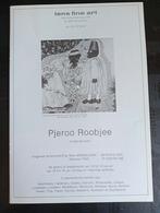 Pjeroo Roobjee expositie affiche 1981 Lens Art, Antiek en Kunst, Verzenden
