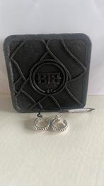 Buddha to buddha ben small oorbellen, Nieuw, Ophalen of Verzenden, Knopjes of Stekers, Zilver