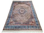 Handmade Persian wool Moud carpet medallion Iran 213x305cm, Persian Perzisch vintage oosters hype, 200 cm of meer, Ophalen of Verzenden