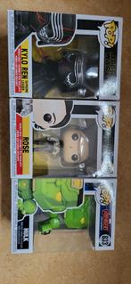 Funko Pop! Star Wars, Marvel - Kylo Ren, Rose, Hulk, Ophalen of Verzenden, Nieuw