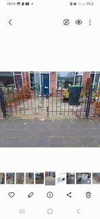 Gietijzeren hek, Tuin en Terras, Ophalen of Verzenden, Gebruikt, IJzer, Sierhekwerk