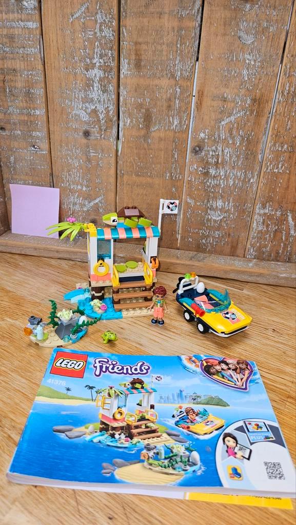 Lego Friends 41376 Schildpadden Reddingsactie met jongen, Kinderen en Baby's, Speelgoed | Duplo en Lego, Gebruikt, Lego, Complete set