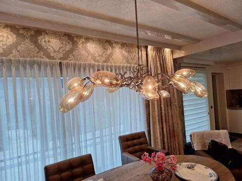 Prachtige hanglamp, Huis en Inrichting, Lampen | Hanglampen, Zo goed als nieuw, Minder dan 50 cm, Glas, Metaal, Ophalen
