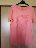 Mooi zalmroze shirt in maat L van Human Nature, Maat 42/44 (L), Ophalen of Verzenden, Zo goed als nieuw, Korte mouw