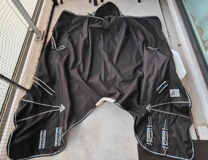 Harry's horse regendeken fleecegevoerd, zgan!, Dieren en Toebehoren, Paarden en Pony's | Dekens en Dekjes, Zo goed als nieuw, Deken