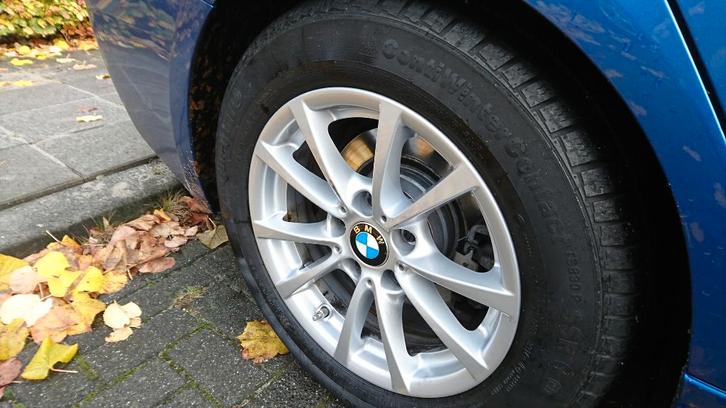 BMW 3/4 lm velgen met winterbanden 205/60 R16, Auto-onderdelen, Banden en Velgen, Banden en Velgen, Winterbanden, 16 inch, 205 mm
