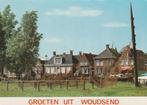 WOUDSEND Visnetten Groeten, Verzamelen, Ansichtkaarten | Nederland, Verzenden, 1980 tot heden, Gelopen, Friesland