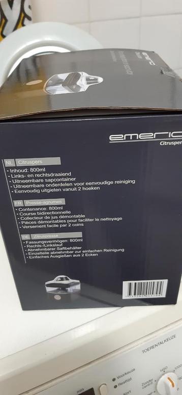 Emerio Citruspers CP-104703.1 beschikbaar voor biedingen