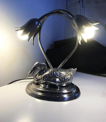 Lamp Eend Tin 97% Decoratief Sfeer Vintage✨😍💑🎁👌 beschikbaar voor biedingen